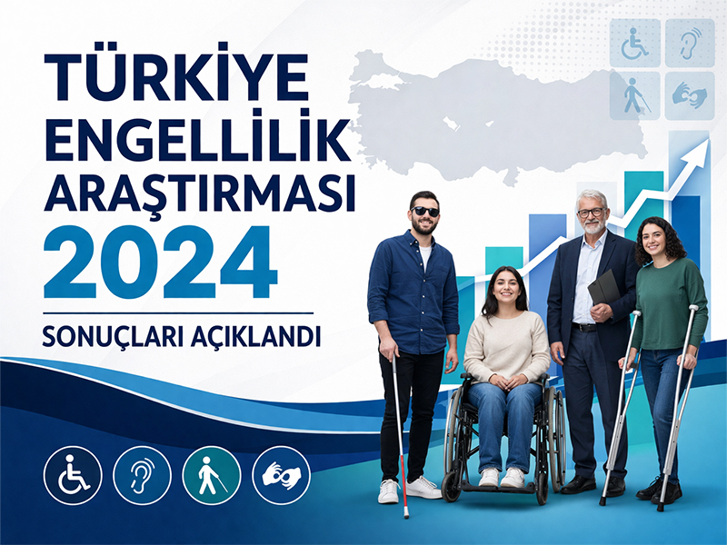 Türkiye Engellilik Araştırması 2024 Sonuçları Açıklandı